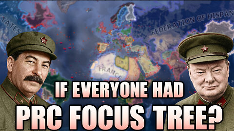 If Everyone Had PRC Focus Tree? - HOI4 WW2 Timelapse