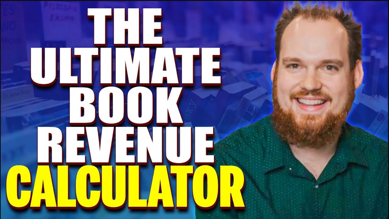 Use the Ultimate Book Revenue Calculator with Celebrity Ghostwriter and Writing Coach Joshua Lisec