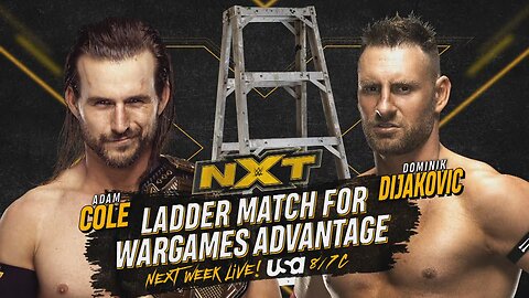 Adam Cole vs Dominik Dijakovic - WarGames Advantage Match (Full Match)