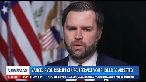 Vance Says It's Clear: Expect Consequences For Church Disruption and Officer Assaults