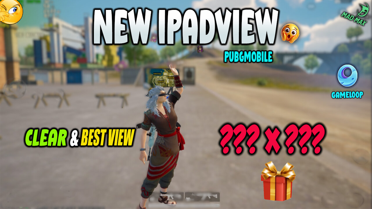 PUBGMOBILE NEW IPADVIEW || BEST IPADVIEW || NO BULLET CONNECTIVITY ISSUE & NO BLUR || 2025