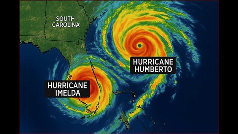 Hurricane Humberto & Imelda "Fujiwhara Effect" Dance Incoming...