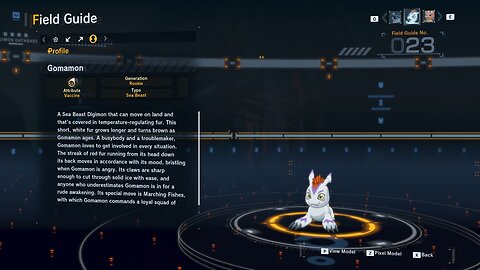 gomamon all digivolution/de-digivolution/profile Digimon Story Time Stranger