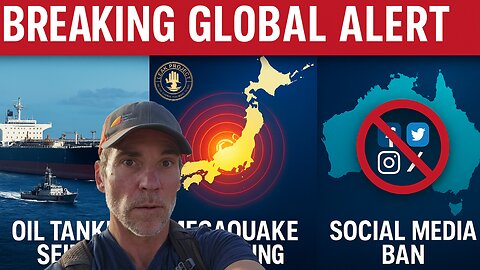 GLOBAL FLASHPOINT: Venezuela Tension + Japan Megaquake Risk + Australia Bans Social Media