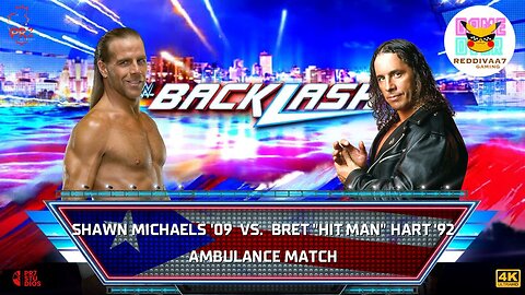 Bret “The Hitman” Hart vs Shawn Michaels WWE Backlash 2K25 Ambulance Match | Epic Rivalry Reignited!