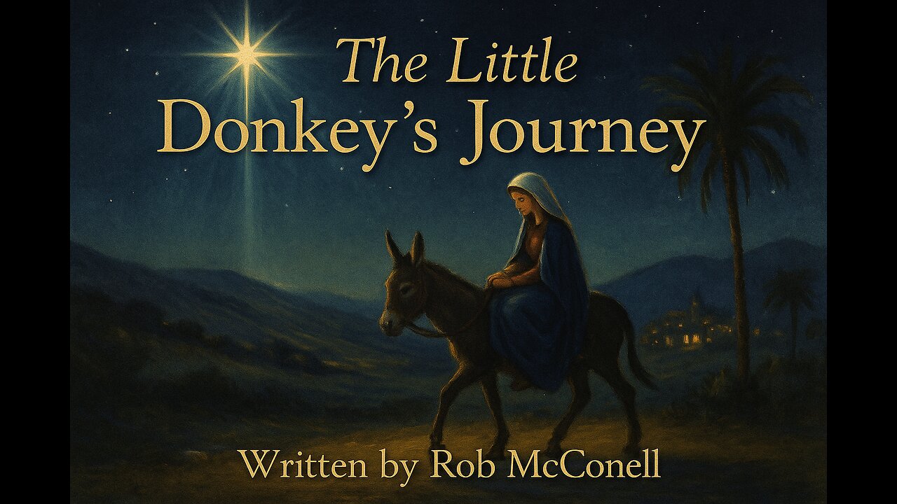 “The Little Donkey’s Journey” As told by the Donkey of Bethlehem