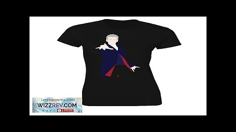 Doctor Who: Women's Fit T-Shirt: 12th Doctor Vector (Close-Up) Review