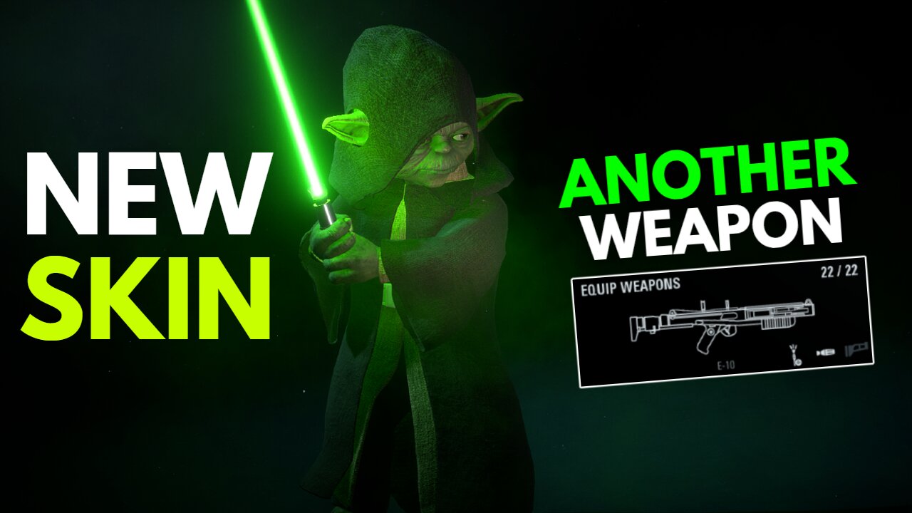 KYBER V2 NEW UPDATE Yoda Legacy Skin + NEW Weapon E-10 & MORE!!!