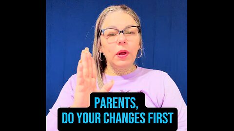 Parents, Do Your Changes First! 😱 #ASL #deaf #SignLanguage
