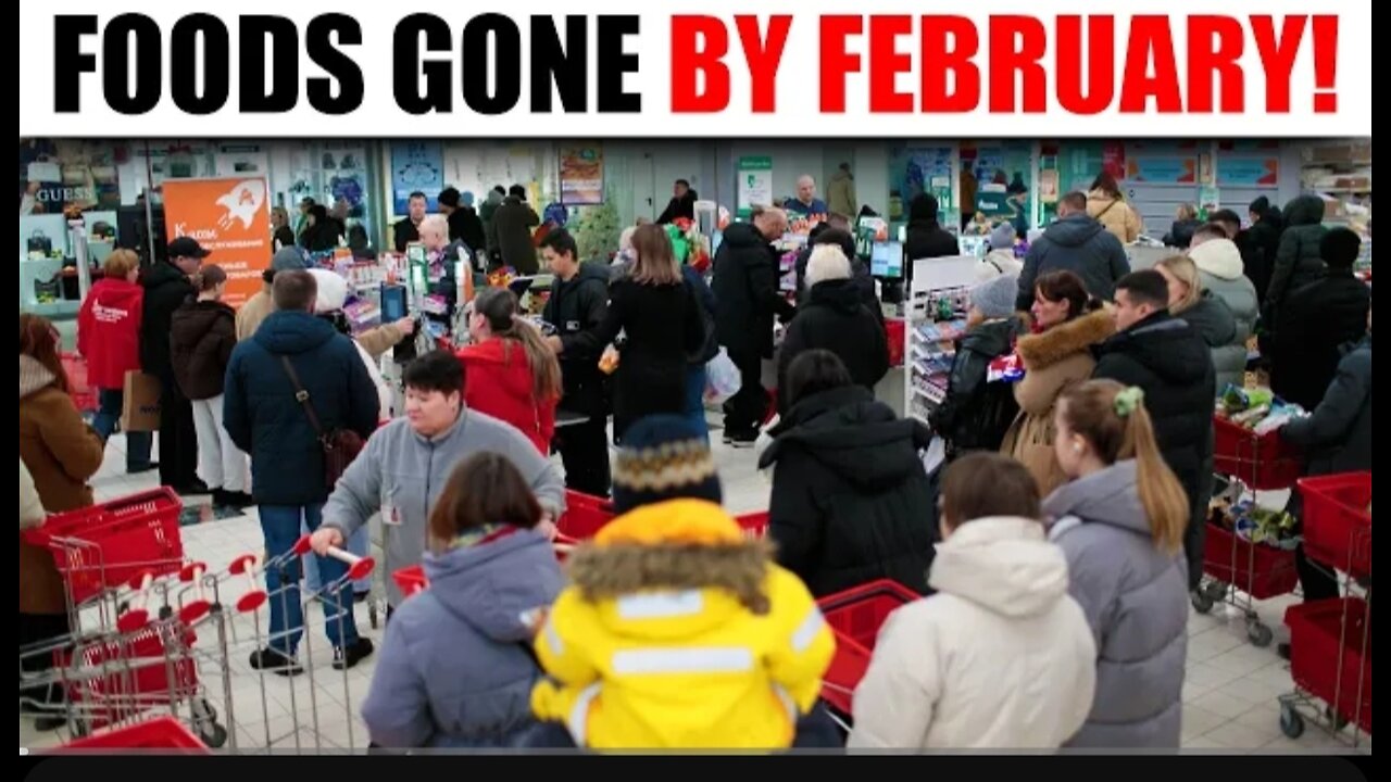 STOCK UP NOW: These 4 FOODS Are Disappearing in February!