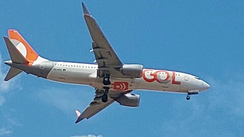 Boeing 737 MAX 8 PS-GRD coming from São Paulo to Fortaleza