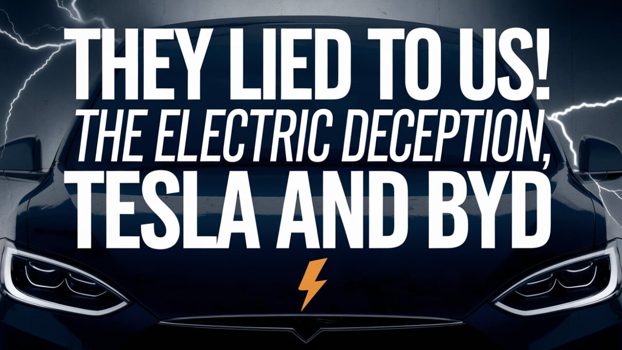 THEY LIED TO US!, The ELECTRIC DECEPTION, Tesla and BYD