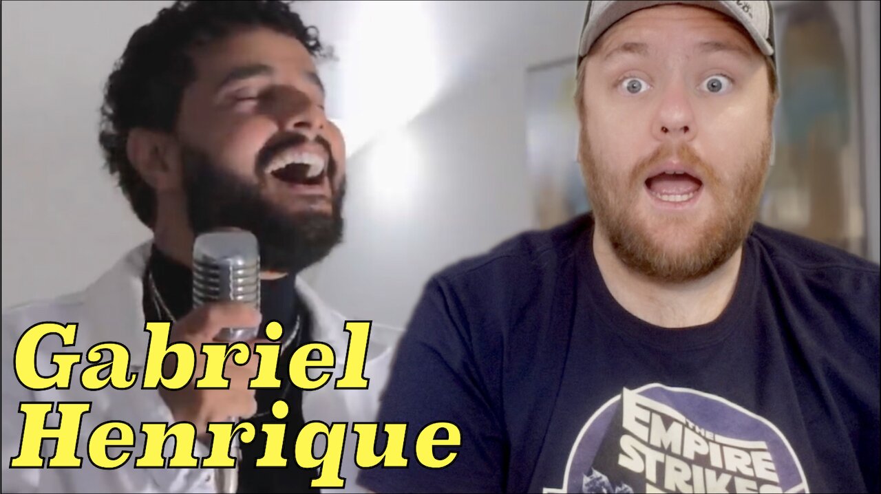 "Turned To Gold!" Gabriel Henrique - How Great Thou Art Reaction!