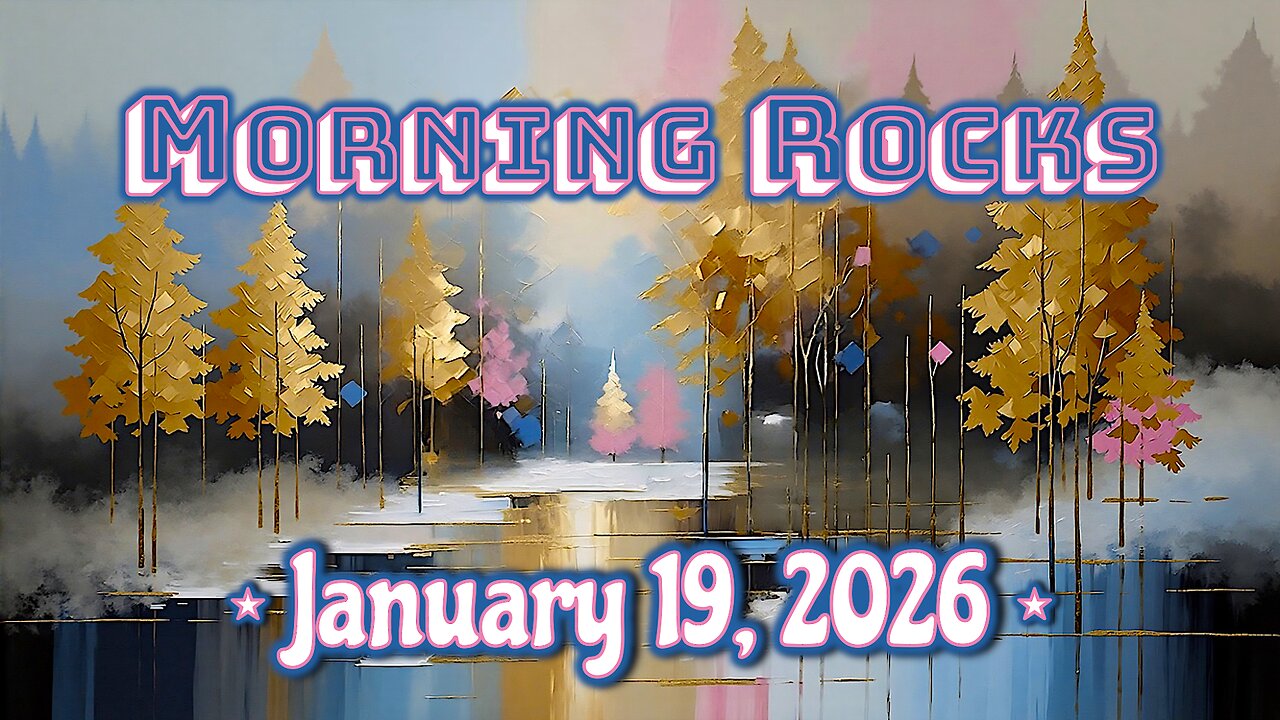 🌞 Morning Rocks - 1.19.26