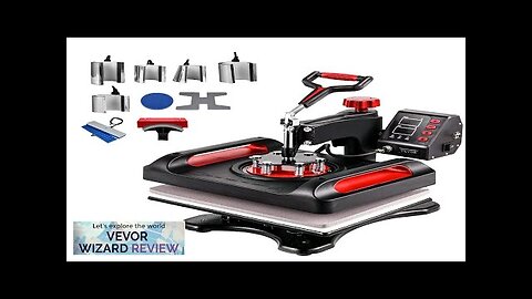 VEVOR 11 in 1 Heat Press 12 x 15 Inch Multifunctional Clamshell Review