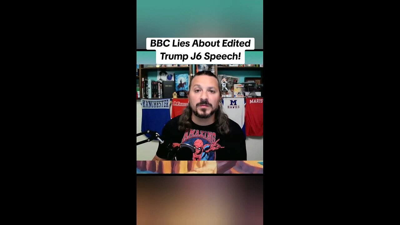 BBC Lies About Edited Trump J6 Speech!