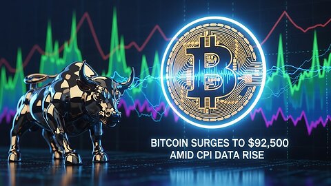 Bitcoin Surges to $92,500 Amid CPI Data Rise