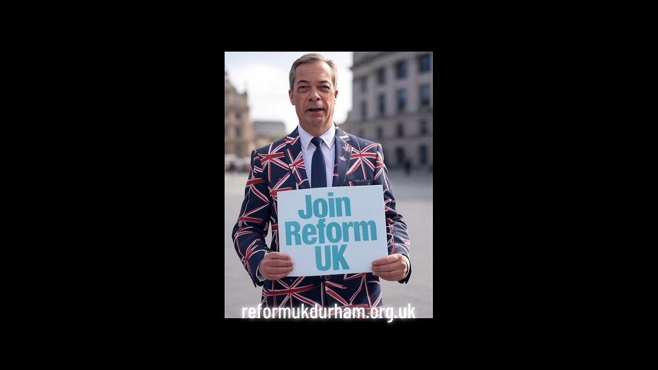 "Taking a stand for change! 🌟 Join me on this journey with Reform UK