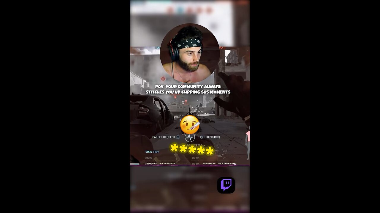 When the community won’t stop clipping the sus moments out of context 😭