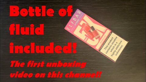 The First Unboxing Review I’ve Done - Elfbar AF5000