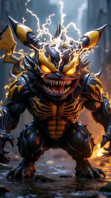 venom versus Pikachu