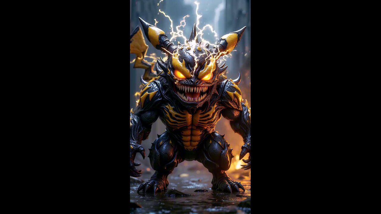 venom versus Pikachu