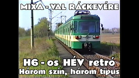 1993.04.25. MIX/A-val Közvágóhíd - Angyali sziget és vissza. Három típus három féle színben Ráckevén