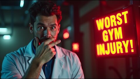 Doctor Reacts to the WORST Gym Injury Ever 😳💀 (Do NOT Do This!)