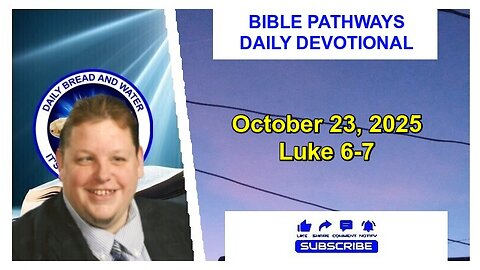 Bible Pathways Daily Devotional Oct 23, 2025
