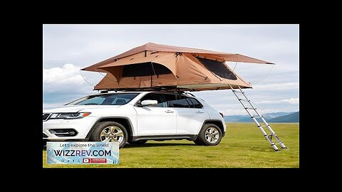 VEVOR Rooftop Tent Hard Shell 2-3 Person Waterproof for Jeep SUV Truck Review