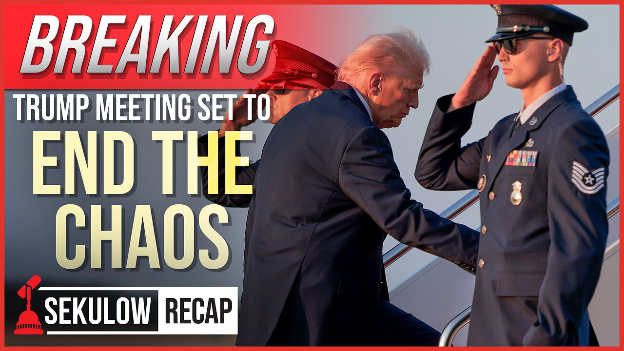 BREAKING: Trump Meeting Set to End the Chaos