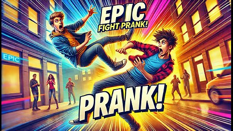 EPIC FIGHT PRANK FT IISUPERWOMAN FT PRANK ACADEMY