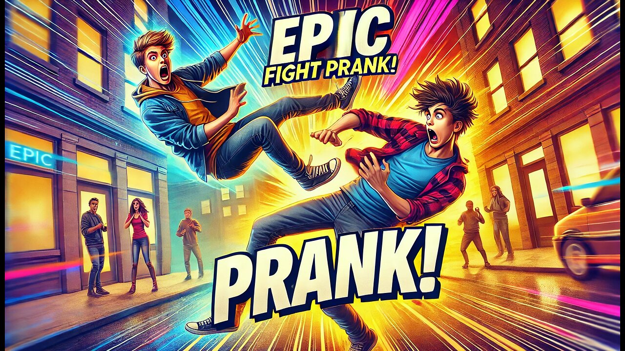 EPIC FIGHT PRANK FT IISUPERWOMAN FT PRANK ACADEMY