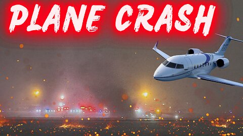 🔴 BREAKING: Law Firm–Owned Plane CRASHES at Bangor Airport | 8 On Board