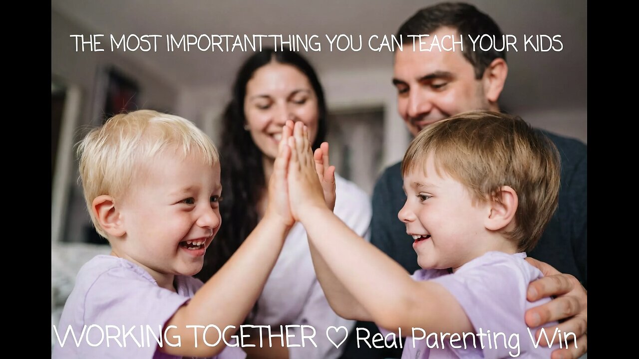 If You Have Kids, Watch This: Teaching Real Teamwork (What It Actually Looks Like)