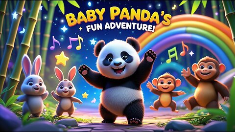 The Little Panda Song | Nursery Rhymes & Kids Songs #KidsSong