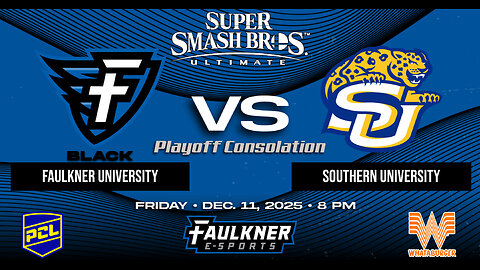Smash Bros.- Faulkner Black vs. Southern (12/11/2025) (Playoff Consolation)