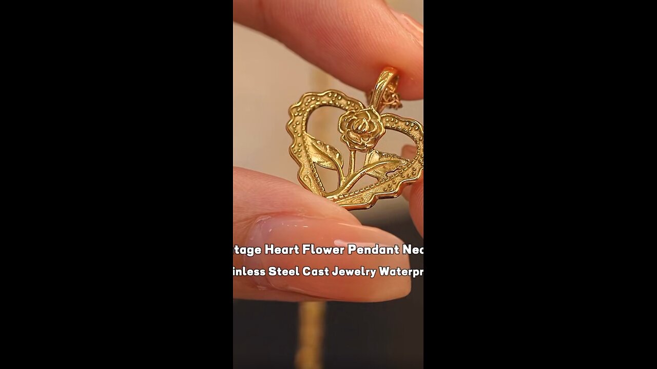 Gold plated necklace