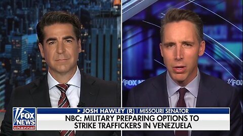 Sen Hawley: Trump Has Every Right To Strike Narco Terrorists