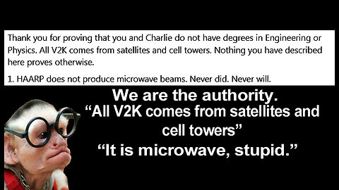 WEAPONIZED RF IN 2025 - WHY ARE "AUTHORITATIVE" VOICES SELLING YOU NONSENSE? V2K / VOICE OF GOD