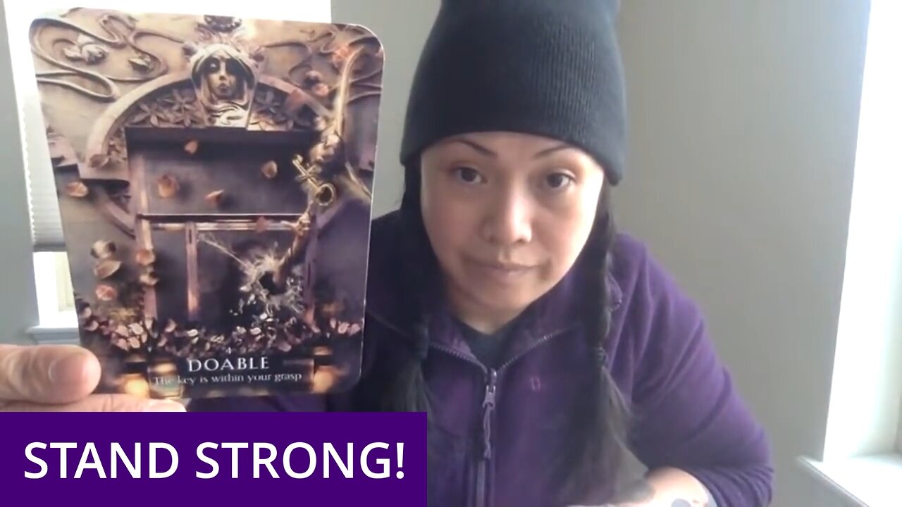 Let the pieces hit the floor. STAND STRONG!