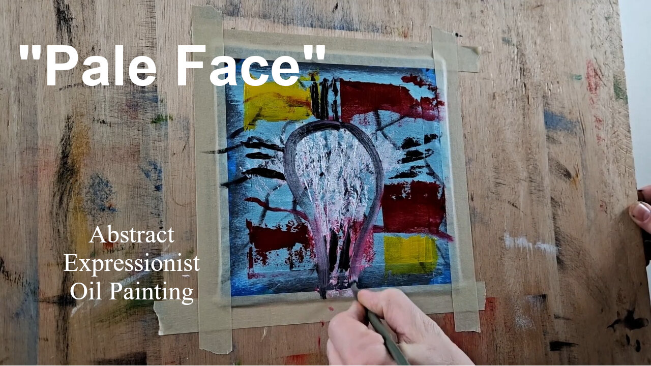 "Pale Face" - Abstract Painting Meets Drone Music