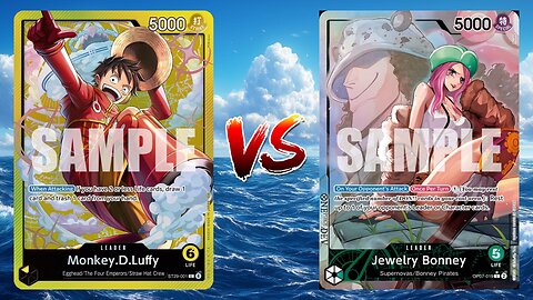 One Piece TCG Yellow Luffy VS Jewelry Bonney!!