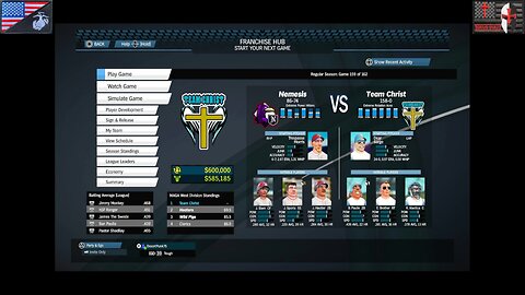 Based Sportsball 2025: Regular Season - Game #159 [Team Christ vs. Nemesis]