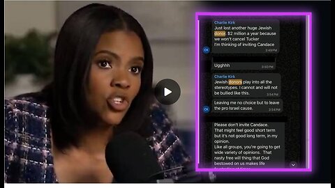 VIDEO: Candace Owens Vindicated? Popular Talk Show Host Releases Texts Proving Charlie Kirk