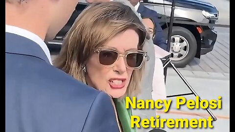 Nancy Pelosi Announces Retirement After 40 Years in Congress!