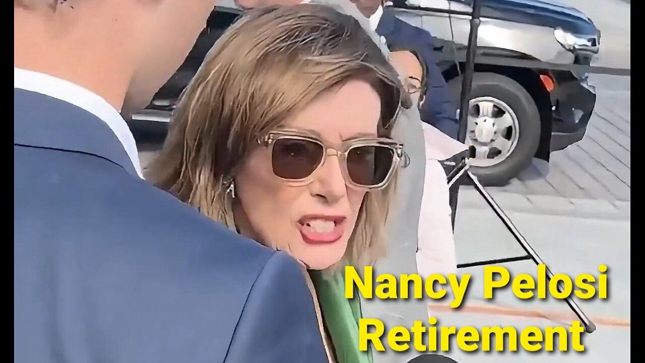 Nancy Pelosi Announces Retirement After 40 Years in Congress!