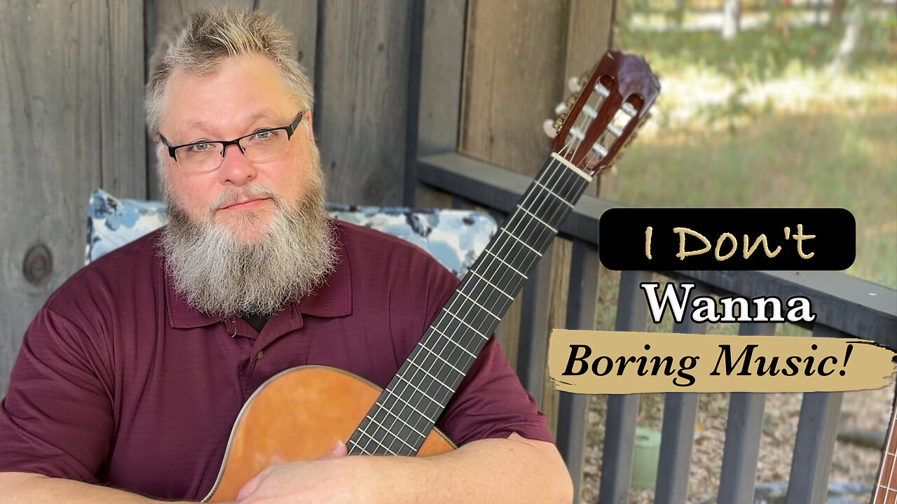 I Don't Want to Play Boring Music | Classical Guitar Tips