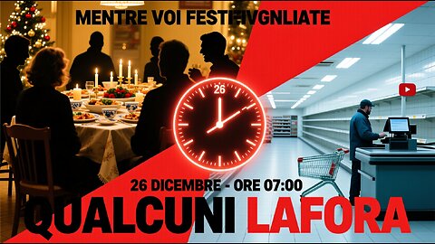 December 26th: While You Celebrate, Someone Works 🛒 True Story | Post-Rock Social Documentary