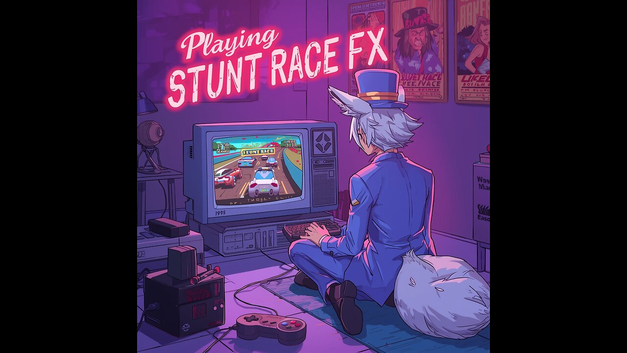 Welcome to 1994 its time to play Stunt Race FX